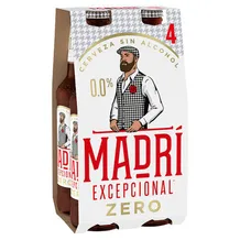 Madrí Excepcional Zero 4 X 330ml